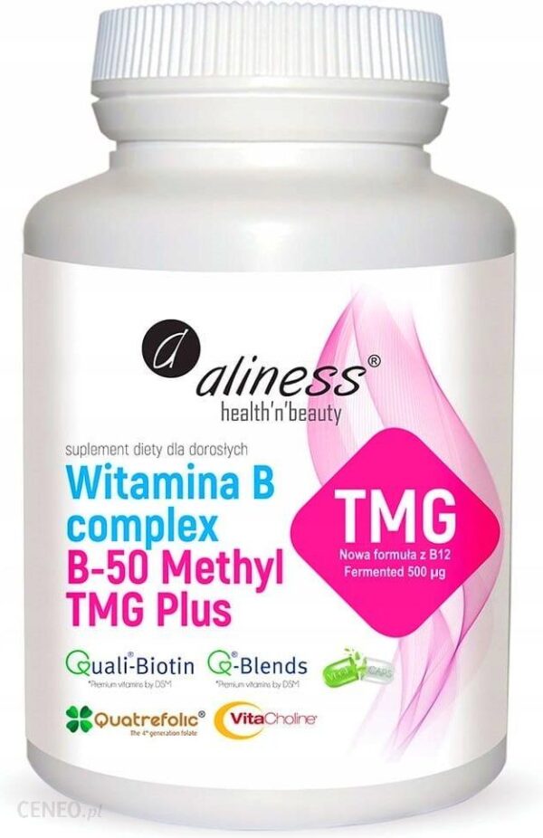 Aliness Witamina B Complex B-50 Methyl 100 Kaps.