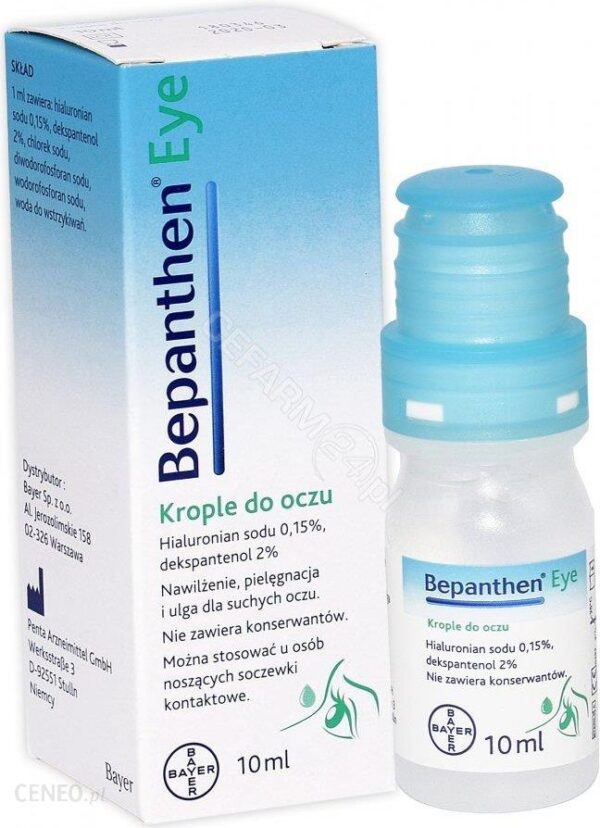 BEPANTHEN EYE KROPLE DO OCZU 10ML
