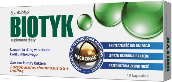 Biotyk synbiotyk 10 kapsułek