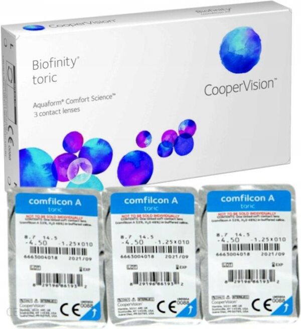 CooperVision Biofinity Toric Aquaform 3 szt.