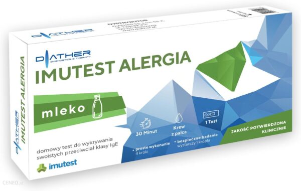 DIATHER IMUTEST ALERGIA alergia na mleko 1 szt.