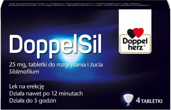 DoppelSil 25mg 4 tabl. do żucia