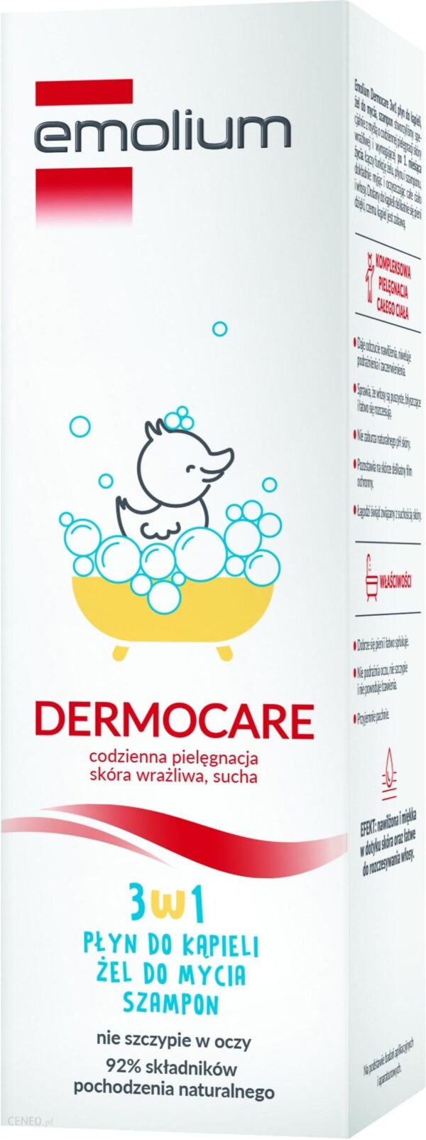 Emolium Dermocare 3w1 płyn do kąpieli