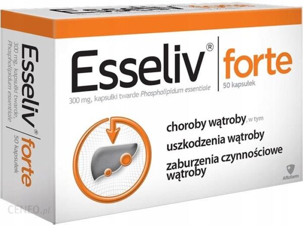 Esseliv forte 300 mg 50 kapsułek