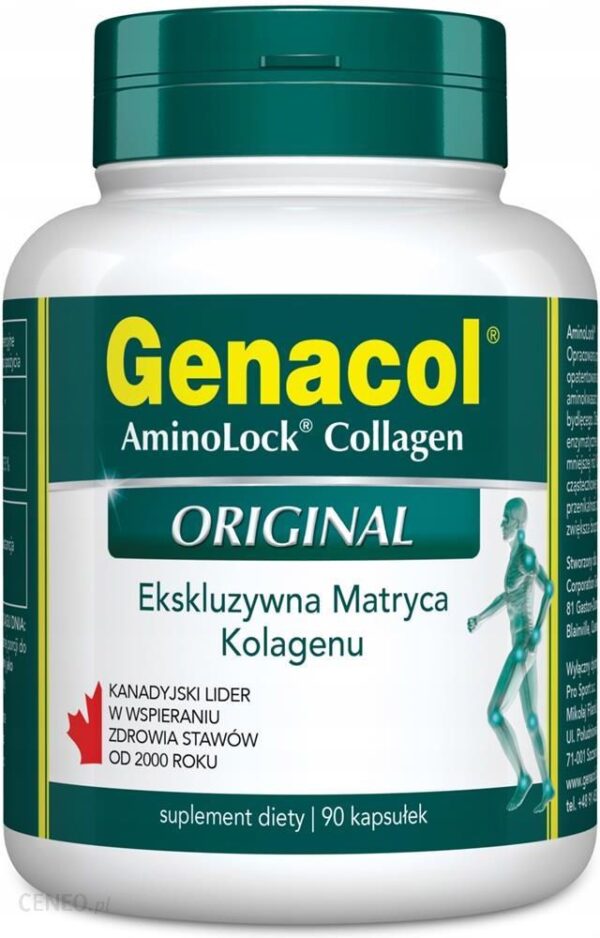 Genacol Eu-Original + Witamina C 400Mg 90 Kaps