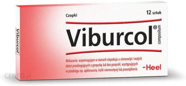 HEEL Viburcol Compositum 12 czopków
