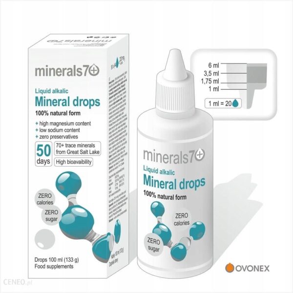 Koncentrat minerałów Mineral Drops Minerals70 100m