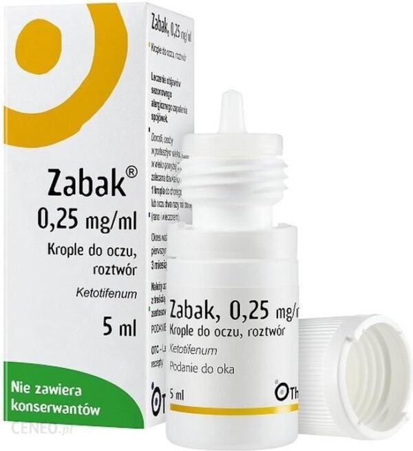 Laboratoires Thea Zabak krople do oczu 0