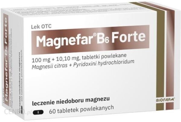 Magnefar B6 Forte 60 tabl.