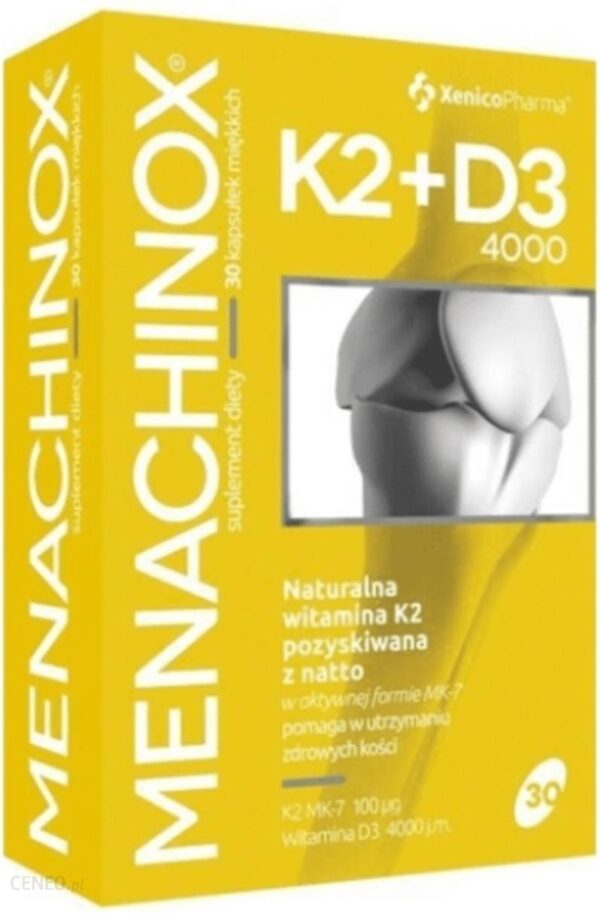 Menachinox K2+D3 4000 forte 30 kaps.