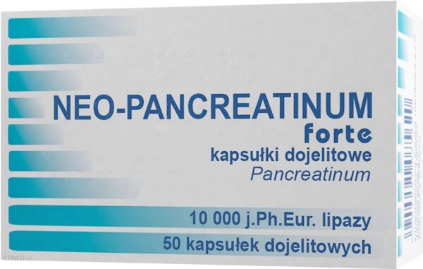 Neo-Pancreatinum Forte 50 kapsułek