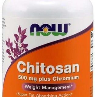 Now Foods Chitosan 500 mg with Chromium 120 kaps.