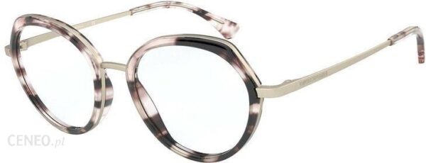OKULARY KOREKCYJNE EMPORIO ARMANI EA 1108 3311 - MATTE PALE GOLD/PINK HAVANA