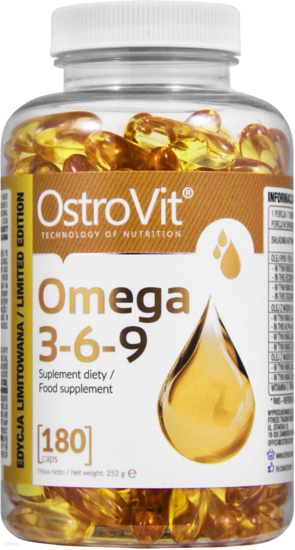 OstroVit Omega 3-6-9 180 caps