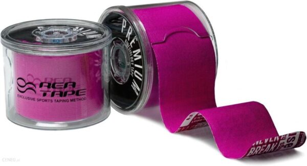 REA TAPE Profesjonalna taśma do kinesiology tapingu PREMIUM Różowa 5cmx5m
