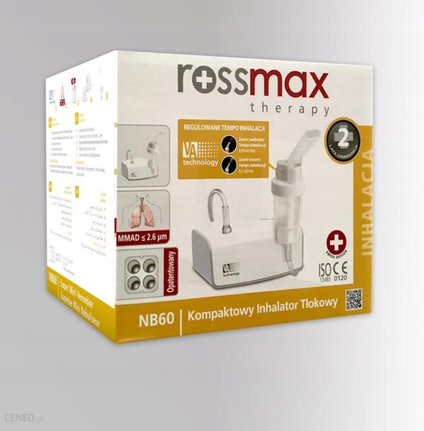 Rossmax NB60 Kompaktowy inhalator tłokowy