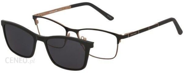 SOLANO OKULARY KOREKCYJNE CL 10128 D - CZARNY / ZŁOTY