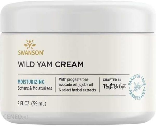 Swanson Krem Wild Yam naturalny progesteron 97% 59ml