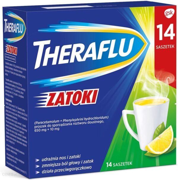 Theraflu Zatoki 14 saszetek