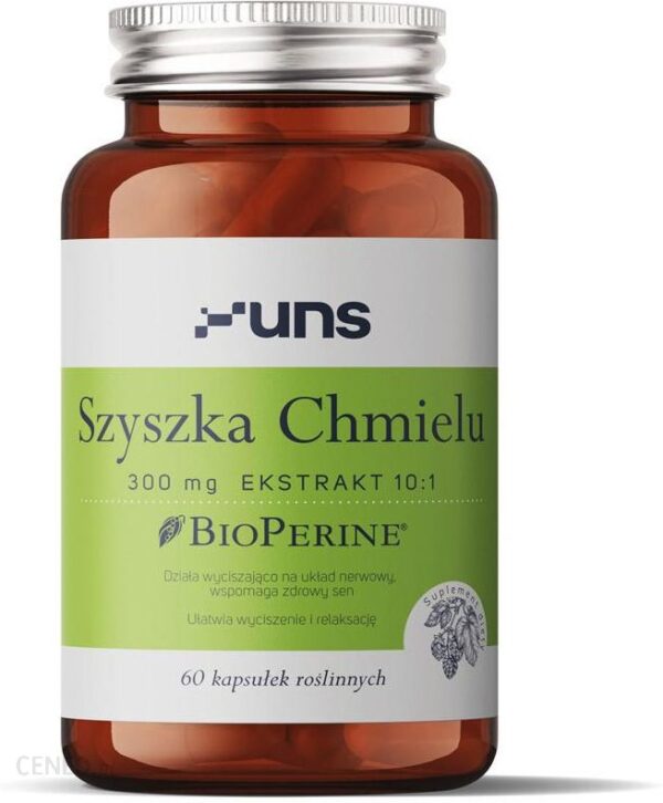 Uns Szyszka Chmielu 300Mg Ekstrakt 10:1 60Vegcaps