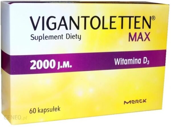 Vigantoletten Max 2000j.m. 60 kaps.