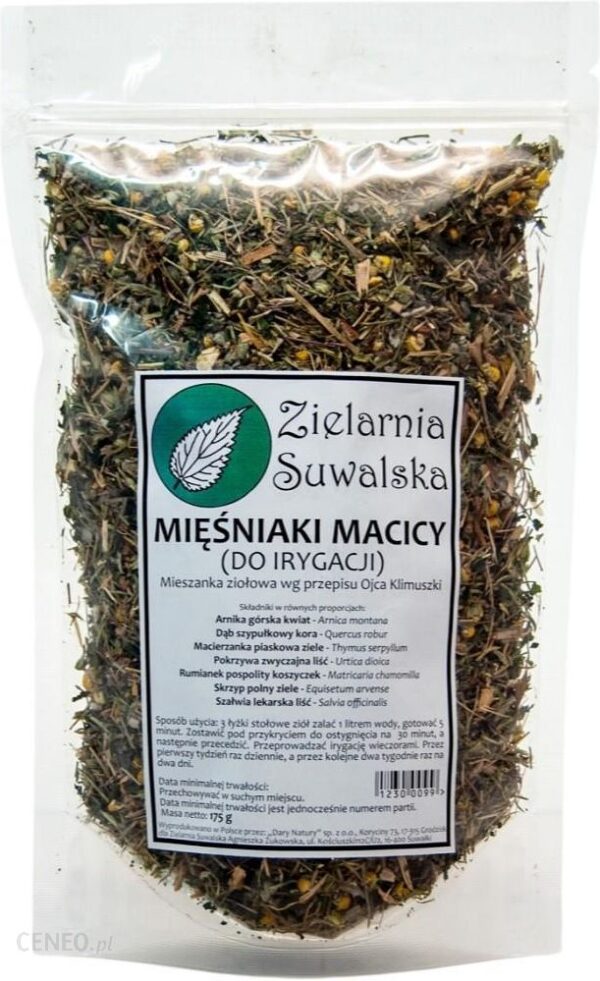 Zielarnia Suwalska Zioła Mięśniaki macicy