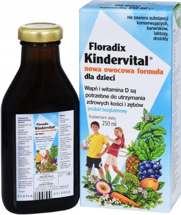 Zioło-Piast Floradix Kindervital 250Ml Płyn